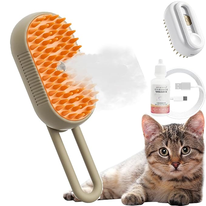 PEINE MASAJEADOR QUITA PELOS A VAPOR